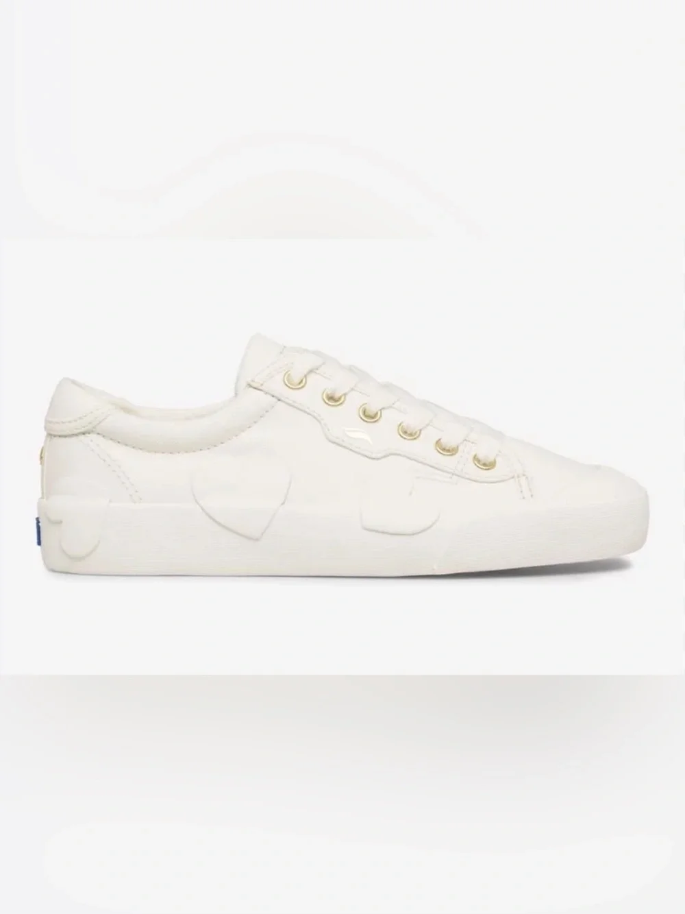 HTF Keds x Kate Spade New York Triple Kick Heart Sneakers White Shoes